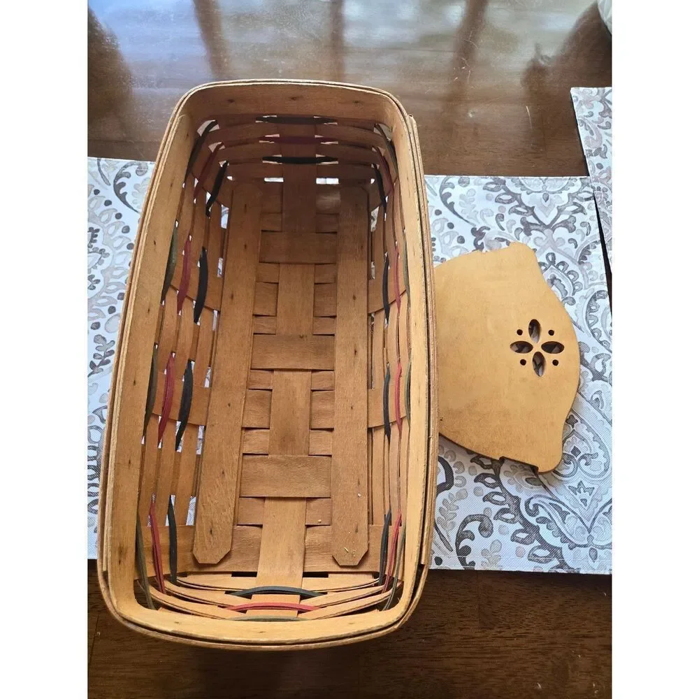 Longaberger handwoven basket